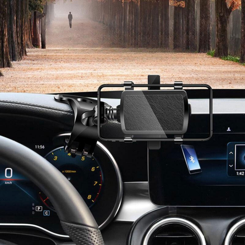 Støtte Telefon Bil – Rotasjon På 1200° Og Sikker Holdning