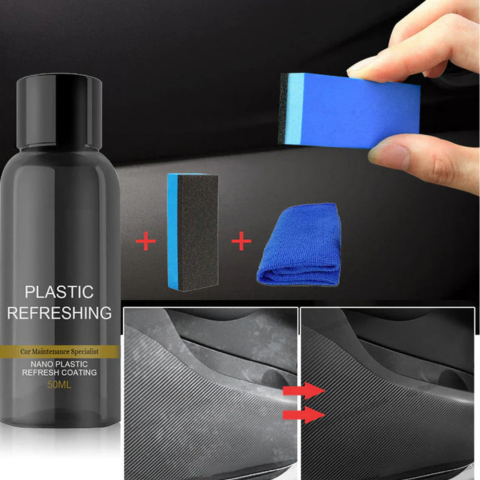 Gel Restaurator til Bilplastik – Finish som Ny