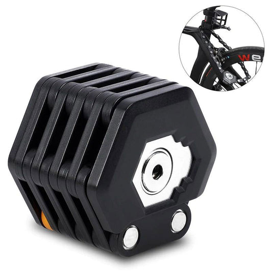 Składany Zamek Rowerowy — Kompaktowe i Solidne Bezpieczeństwo