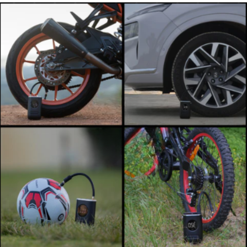 קומפרסור אוויר נייד – ניפוח מהיר בכל מקום שבו אתם נמצאים