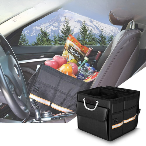 Organizador De Maletero De Coche — Plegable Y Multifuncional