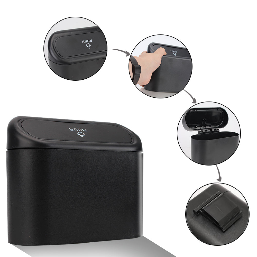 Auto Prullenbak Met Deksel