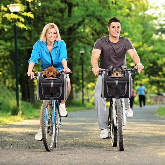 Panier Vélo Pour Animaux — Idéal Pour Petits Chiens Et Chats