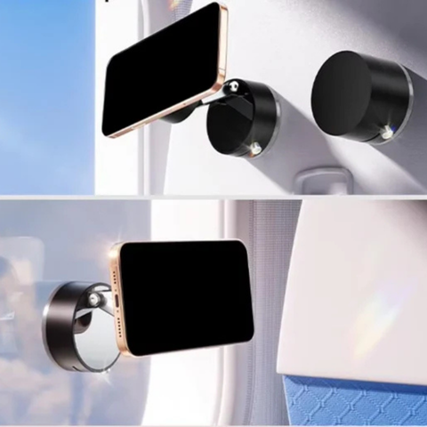Support Telefono Auto – Fissaggio Magnetico Rotante e Sicuro