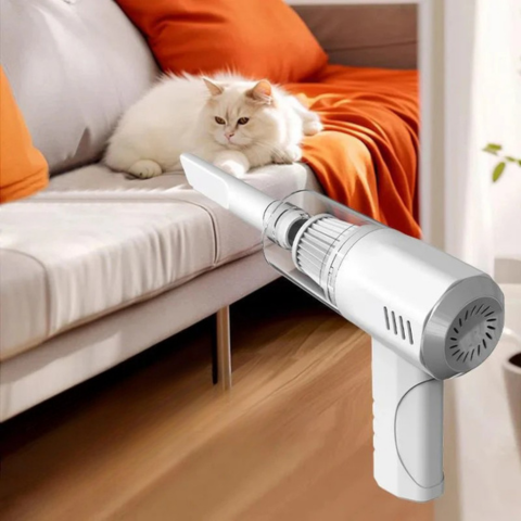 مُكنسة كهربائية محمولة بدون سلك 50000Pa — قوة وكفاءة قصوى