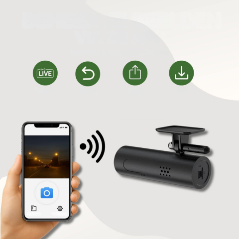 Innebygd Kamera Bil — Klare Bilder Og Enkel Installasjon