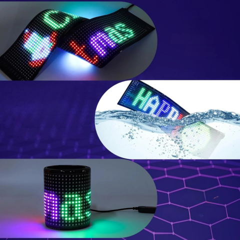 Pannello LED Programmabile per Auto — Comunicazione e Stile Moderno