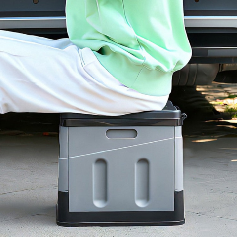 Klapptoilette für Auto und Camping – Einfach zu transportieren