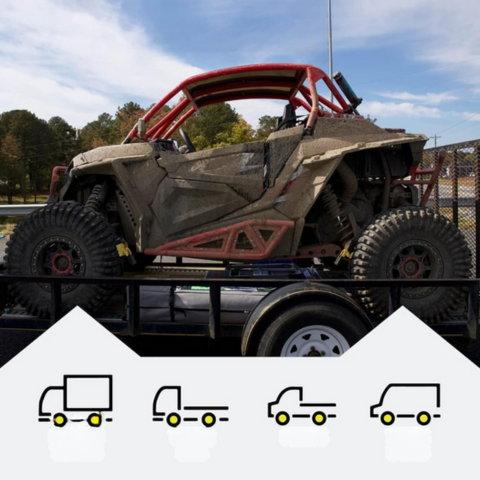 حزام قابل للسحب مع مشبك - تثبيت سريع ونقل آمن