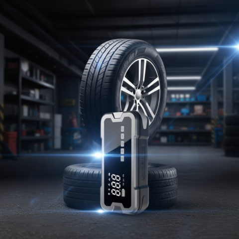 Bærbar Auto Starter — Multifunktionel med Kompressor
