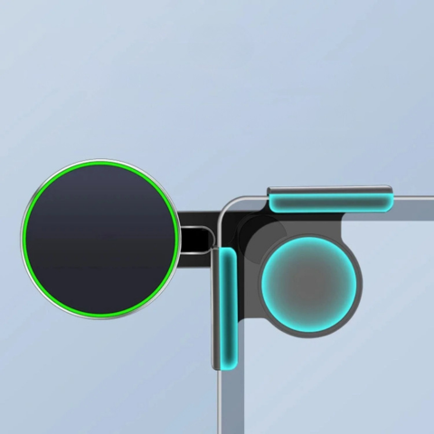 Wsparcie Telefoniczne Dla Tesli — Uchwyt Magnetyczny I Ładowanie Bezprzewodowe