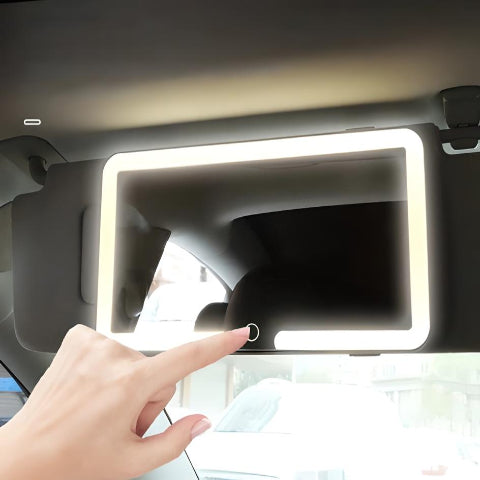 מראה רכב עם תאורת LED – רמות בהירות מתכווננות