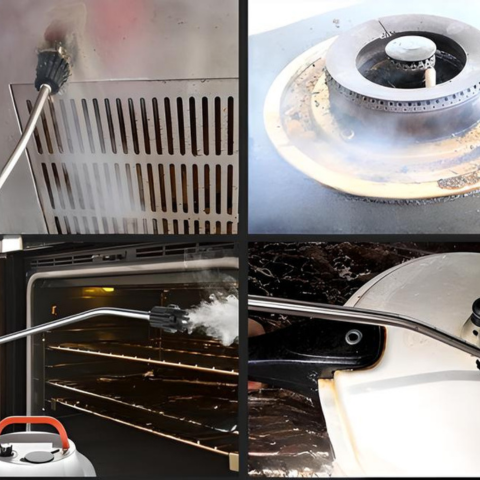 Aparat de curățat cu aburi de înaltă presiune 2800W – Practic și Eficient