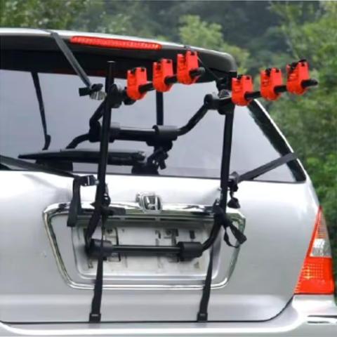 Trunk Bike Rack — Transport Up to 3 Bikes Safely