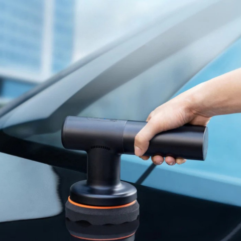 מכונת פוליש לרכב חשמלית אלחוטית – ברק ודייקנות