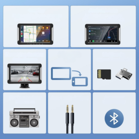 מסך מולטימדיה לרכב – התקנה פשוטה ופונקציות מלאות