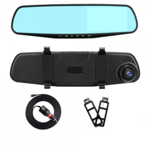 Dashcam Rearview Mirror – Enhanced Vision and Security