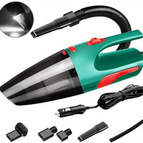 שואב אבק נייד לרכב חזק — ניקוי מהיר ונוחות יומיומית