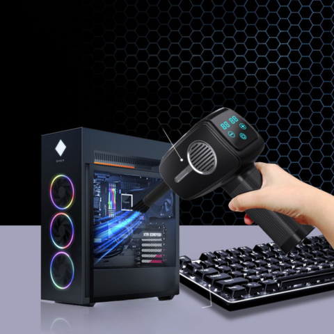 שואב אבק לרכב ללא חוט — שאיבה 6000Pa לניקוי יעיל