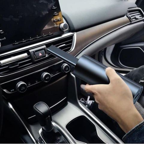 Aspiradora de Coche Inalámbrica Portátil — Limpieza Rápida y Práctica