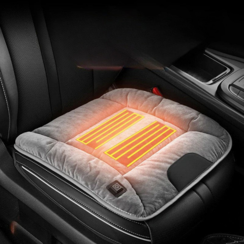 כרית חימום למושב רכב USB — נוחות וחום מיידיים