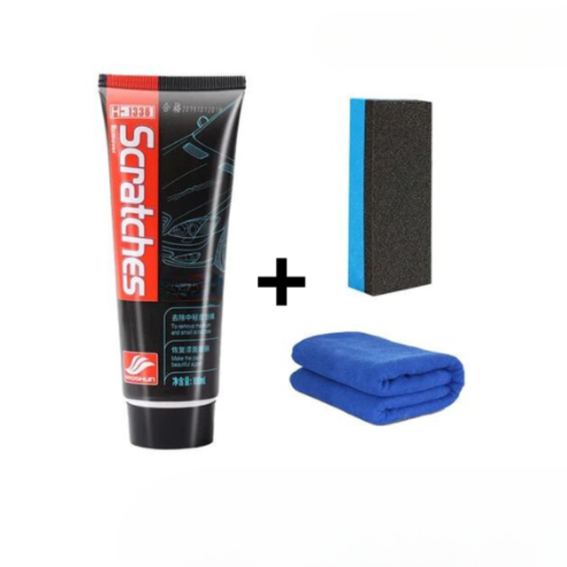 Kit Törlő-Csíkok Autóhoz – Festék Felújító Krém + Alkalmazó Szivacs