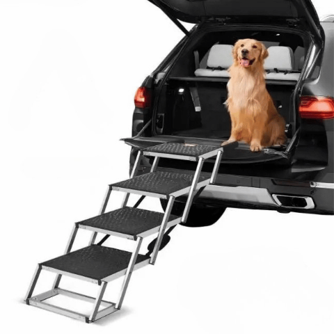犬用車両スロープ - 折りたたみ式、軽量、安全