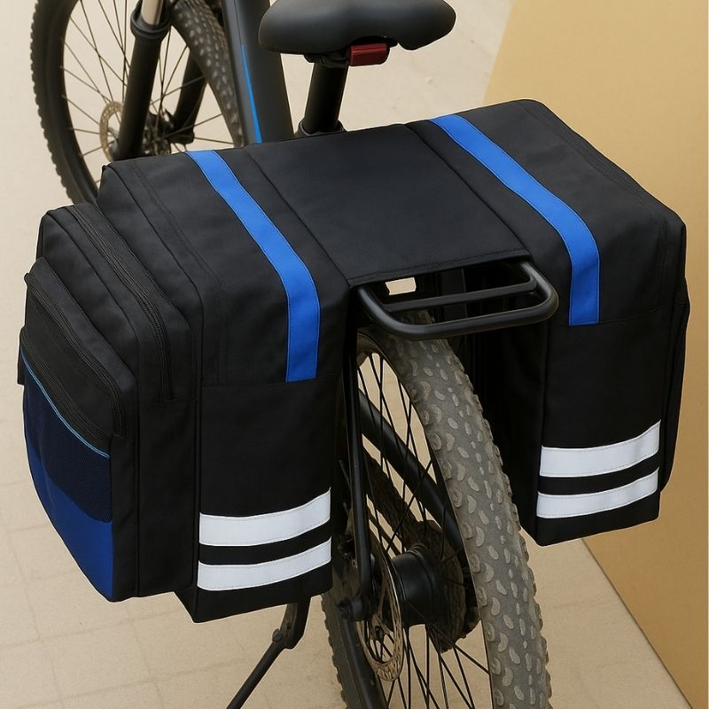 Zadné tašky na bicykel — Pohodlie na cestách a vysoká nosnosť