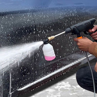 Kannettava korkeapainepuhdistin - nopea huolto ja vedensäästö