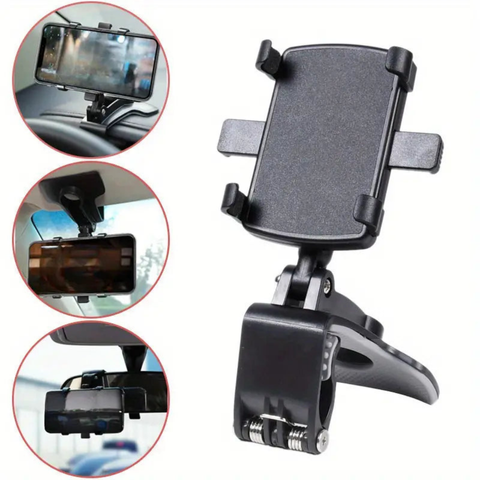 Support Téléphone Voiture – Fixation Tableau De Bord Multifonction