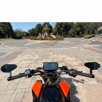 バイク用アンチグレアミラー – ユニバーサル、調整可能 & スポーツデザイン 