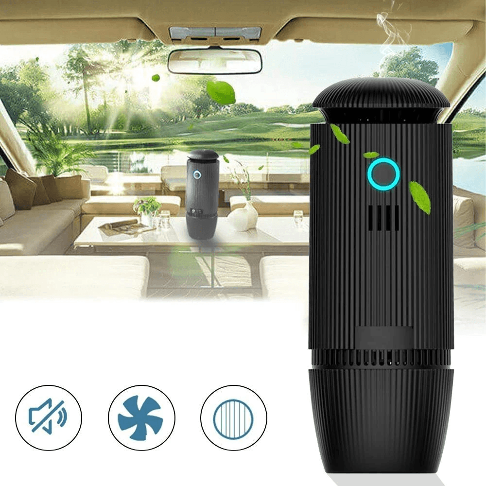 Purificateur D’Air Portable Pour Voiture — Fraîcheur Et Bien-Être En Trajet