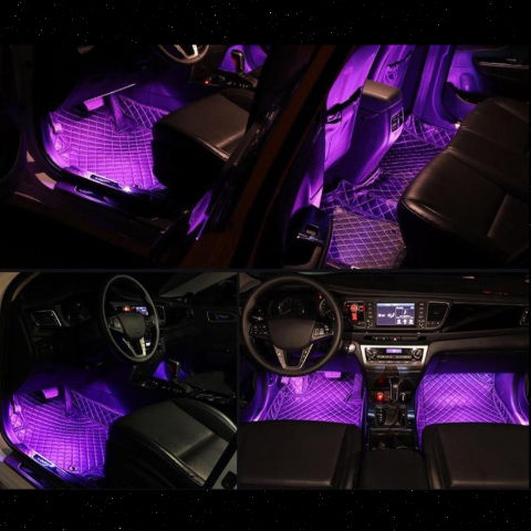 LED Hangulatlámpa Autóhoz – Stílusos Belső Design 