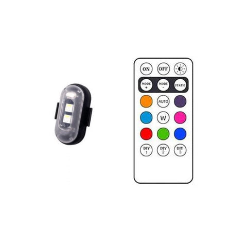 ضوء LED مضاد للاصطدام - ركوب الدراجات والدراجات النارية 