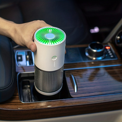 Ilma-puhdistin auto — kannettava ja USB-ladattava 