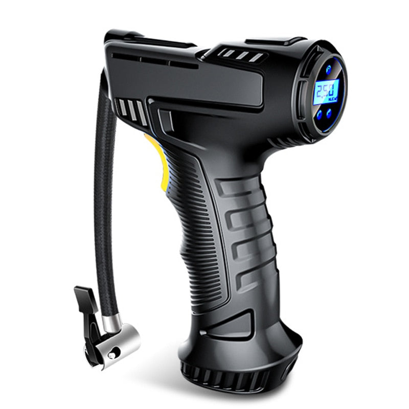Compresseur D’Air Portable Pour Voiture — Gonflage Rapide Et Facile