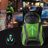 Ryggsäck LED-signalering med fjärrkontroll 