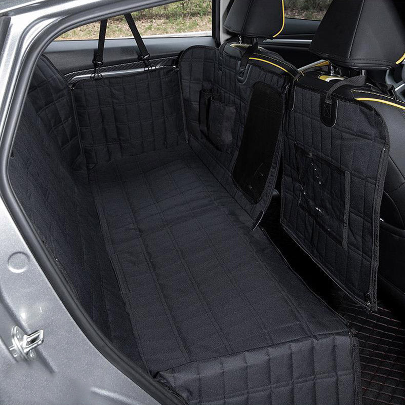 Hundesædeovertræk til bilen - komplet beskyttelse og nem montering