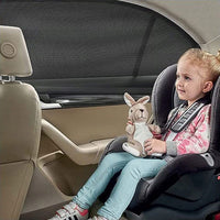Universal Extendable Sunshade for Car Side Windows 