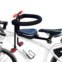 Scaun de bicicletă cu suport pentru picioare – confort și stabilitate pentru copii 