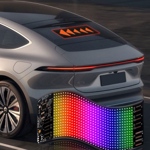 Pantalla LED Coche – ¡Muestra Lo Que Quieras En Ruta! 
