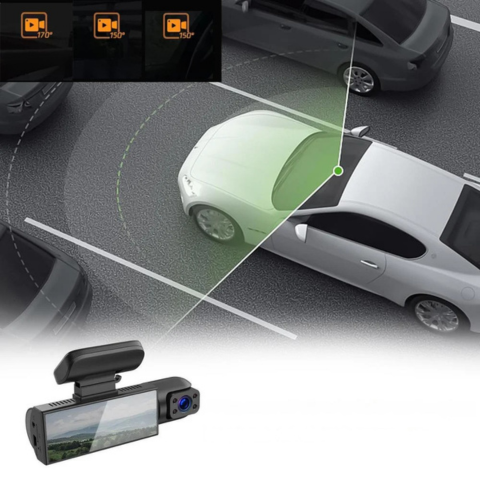 Inteligentná Dashcam HD – Bezpečné parkovanie a chránená jazda 