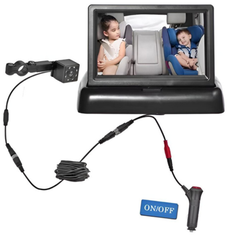 Telecamera per Auto per Bambini — Sicurezza e Tranquillità alla Guida 