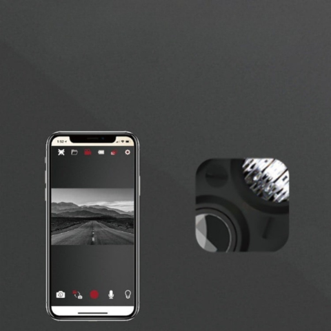 Lampada Anteriore Intelligente – Telecamera Integrata e Controllo Mobile 