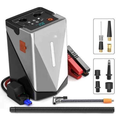 Station De Gonflage Et Démarrage Auto Portable – Puissante Et Compacte