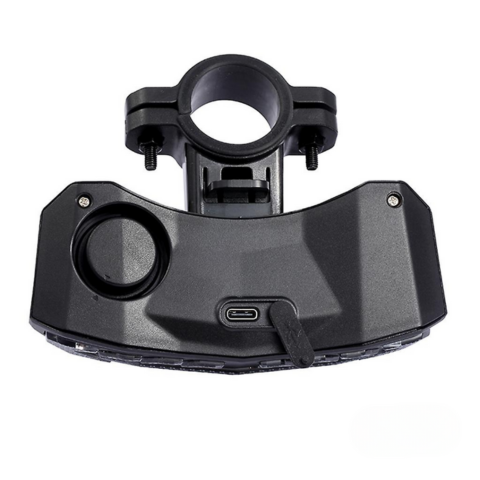 Fanale posteriore multifunzione per bicicletta - Segnale di direzione, freno e allarme