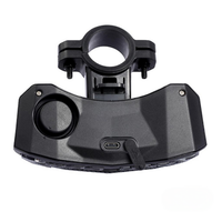 Fanale posteriore multifunzione per bicicletta - Segnale di direzione, freno e allarme