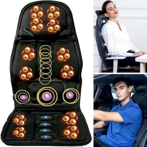 Perna de masaj vibranta pentru scaun – Relaxează-ți spatele cu ușurință 