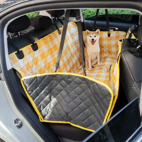 Housse De Protection Arrière Voiture — Idéale Pour Transporter Les Chiens