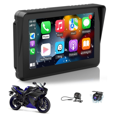 Support Multimédia Moto — Navigation Et Musique Sans Fil